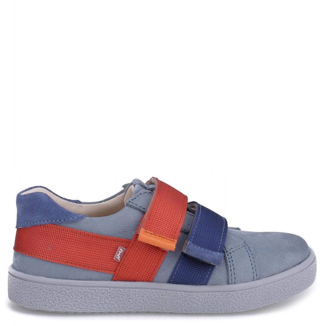 SKÓRZANE TRAMPKI DZIECIĘCE NA RZEP EMEL PÓŁBUTY CHŁOPIĘCE EMEL R31 Kod producenta E2737G