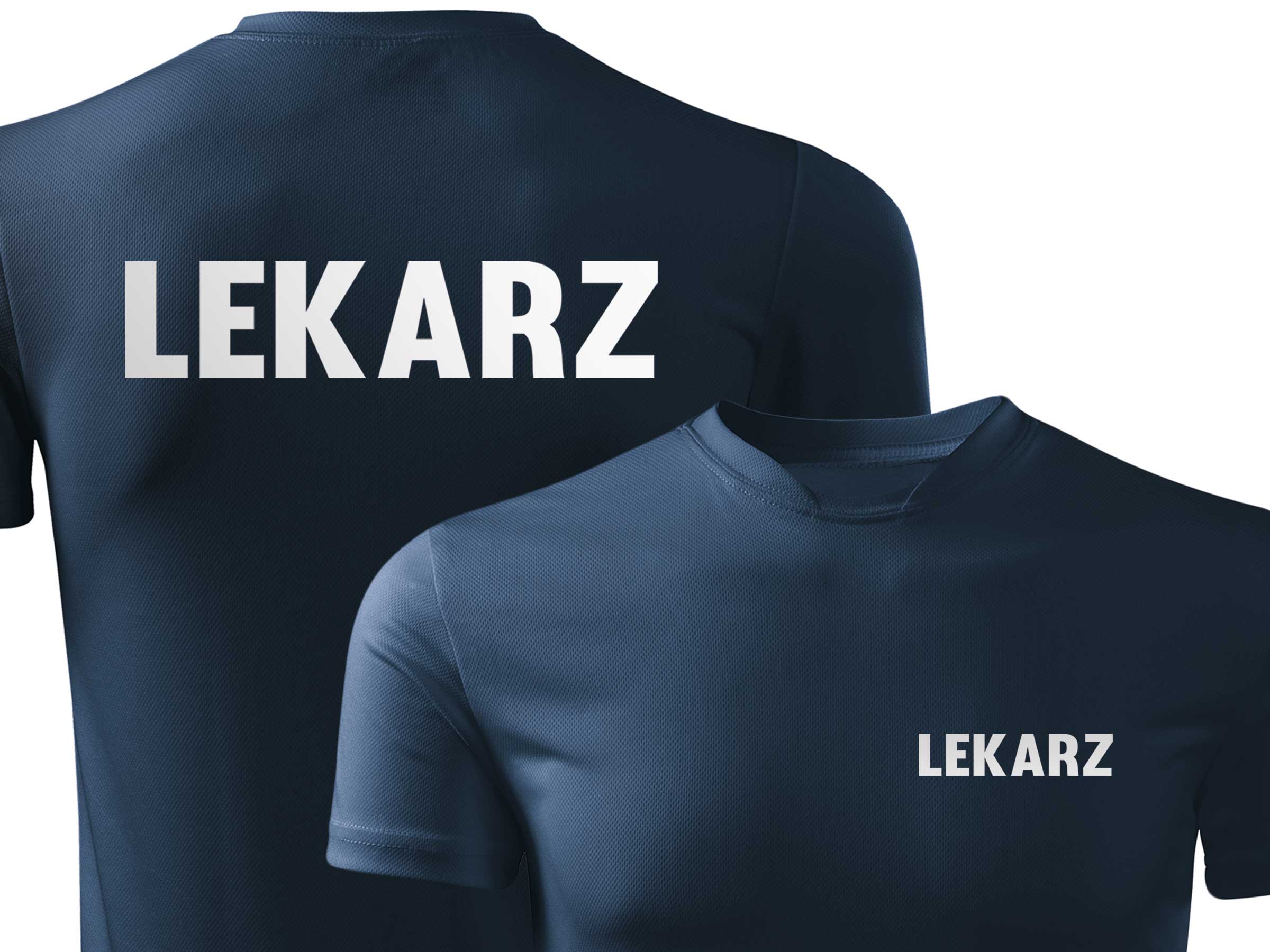 

Letnia oddychająca koszulka techniczna - Lekarz