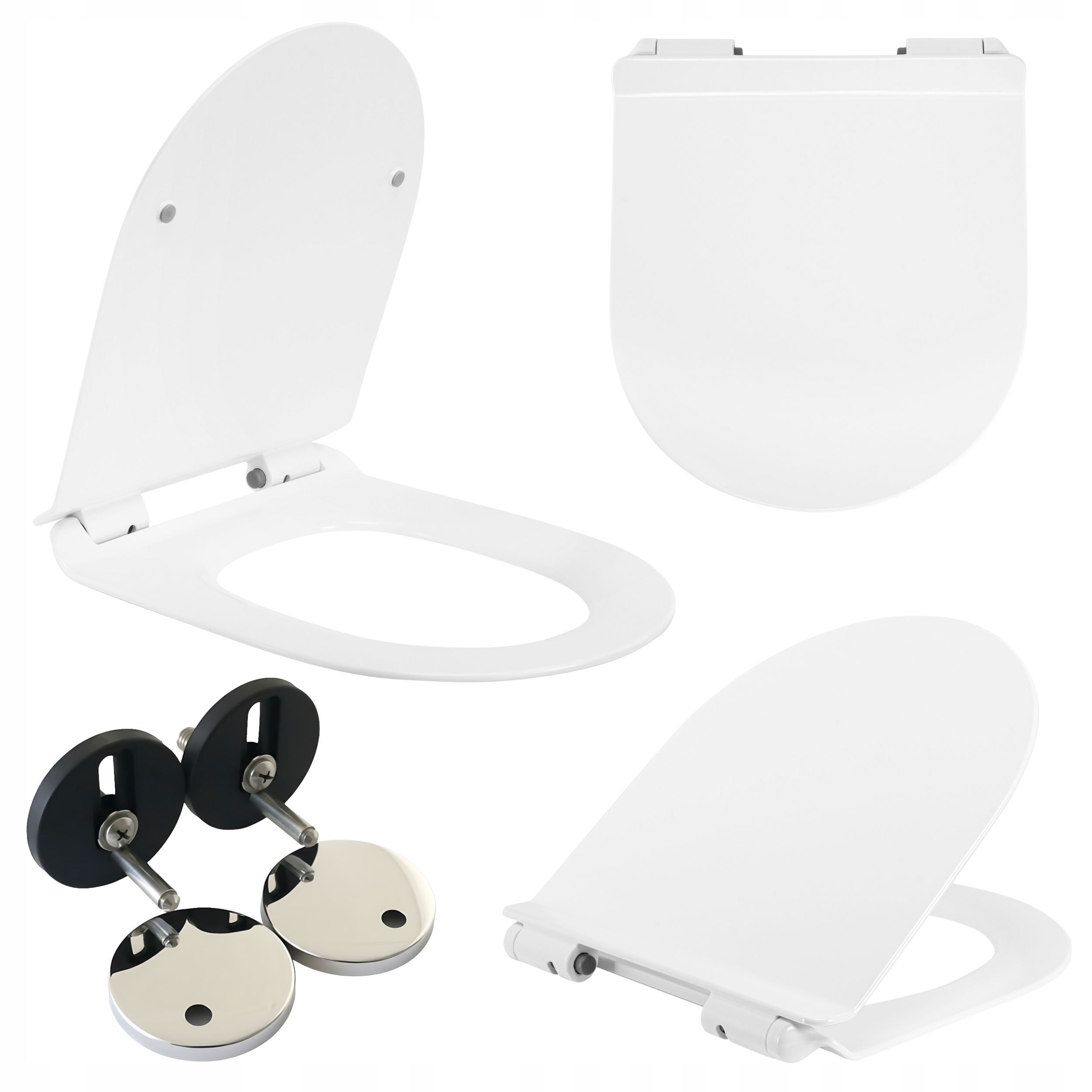 Wc Sedátko S Pozvolným Sklápěním Rea Univerzální Carlo Carter Duroplast