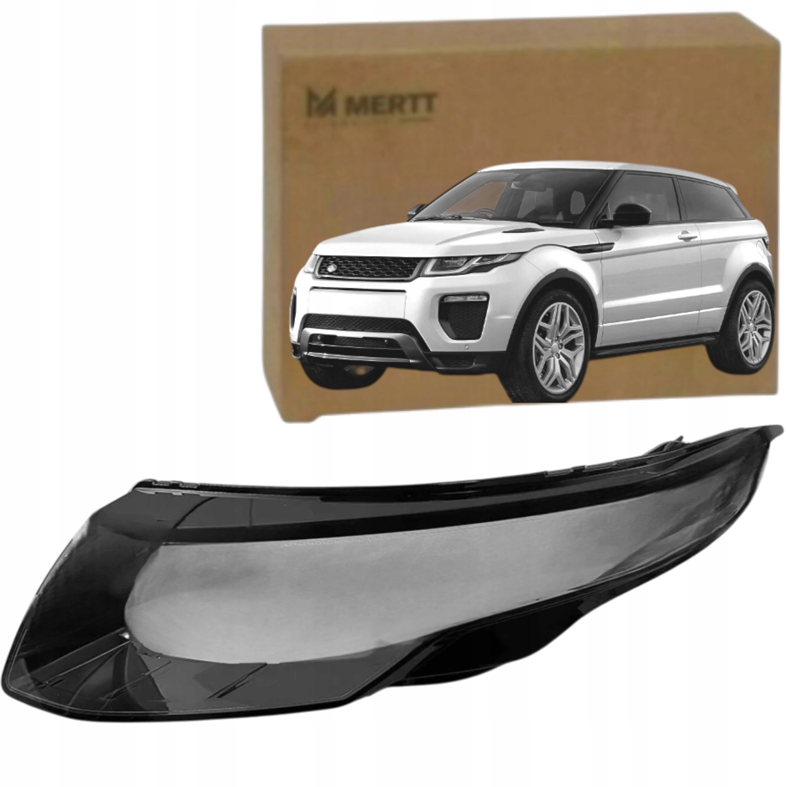 Land Rover Range Rover Evoque 2012-2018 Klosz Sklo Reflektoru Levé