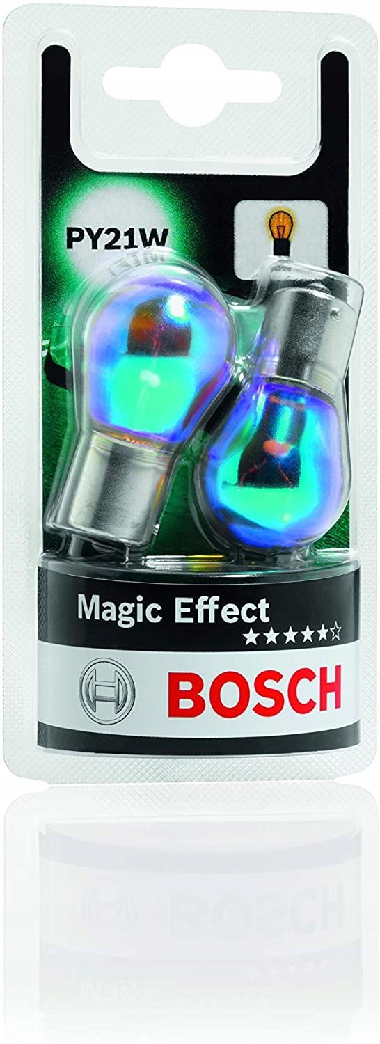 

Żarówki Bosch PY21W 21W 12V 2SZT Magic Effect