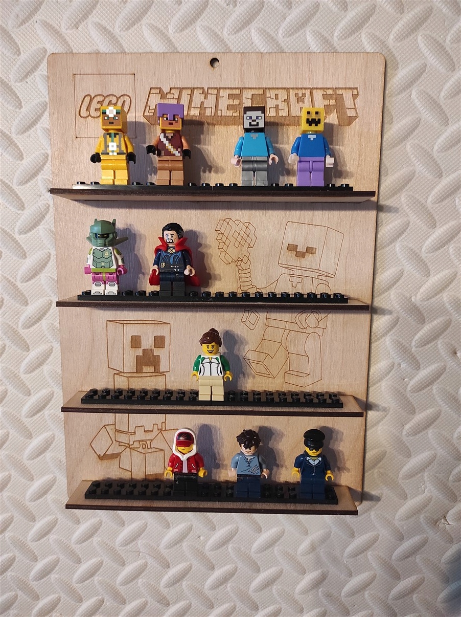 Police na minifigurky Lego lidi Minecraft