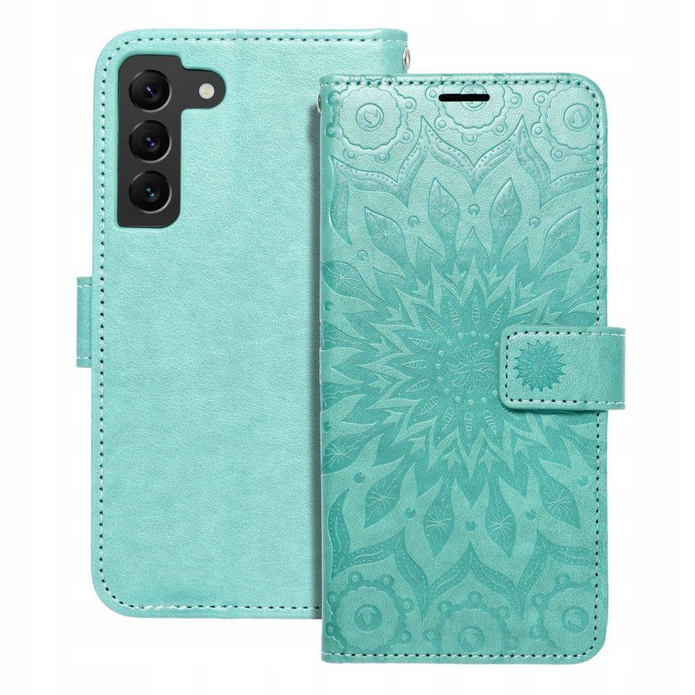 Etui Mezzo Book Do Samsung S22 Mandala Zielony