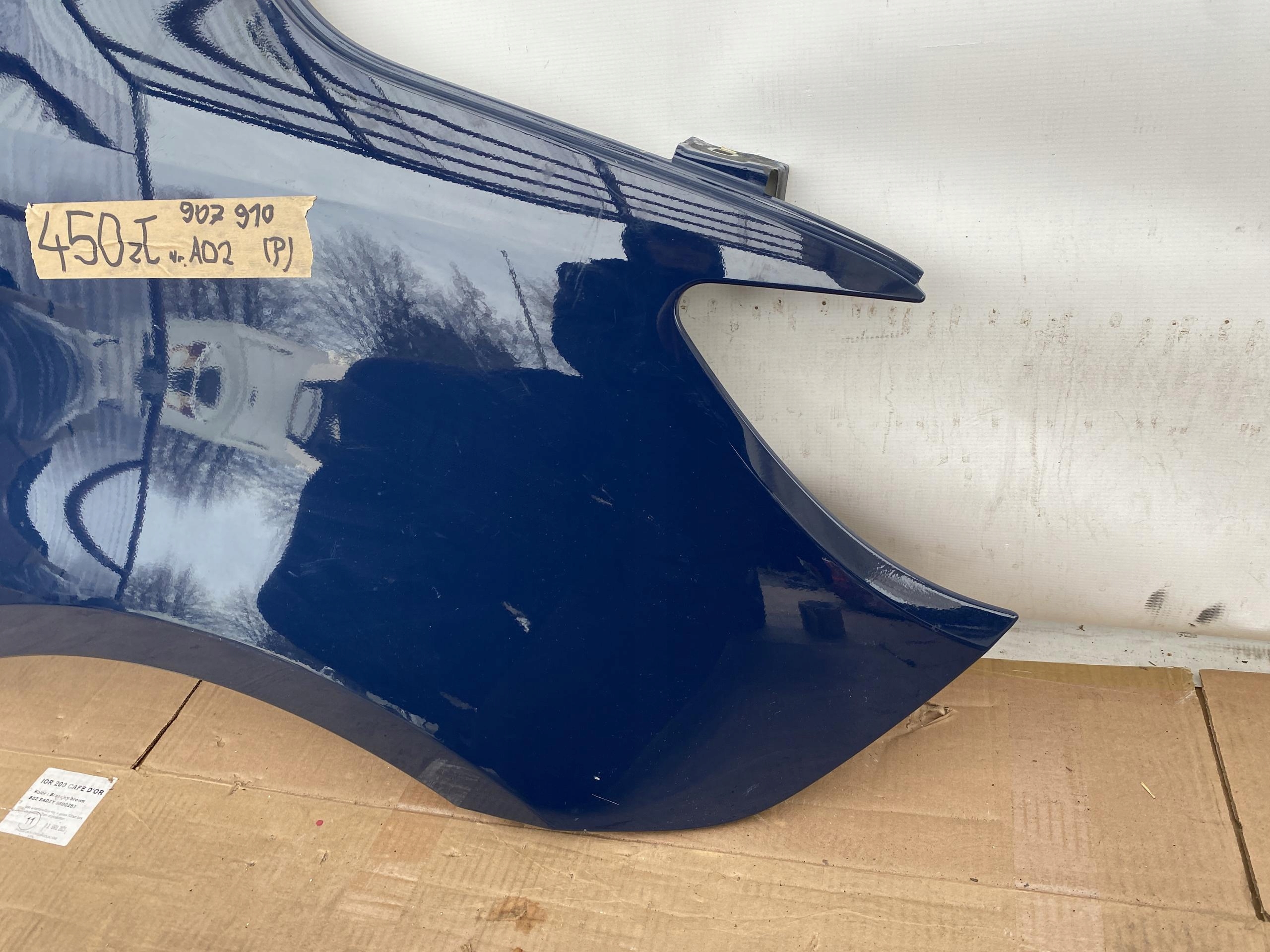 SPRINTER 907 910 17- fender front right graphitic