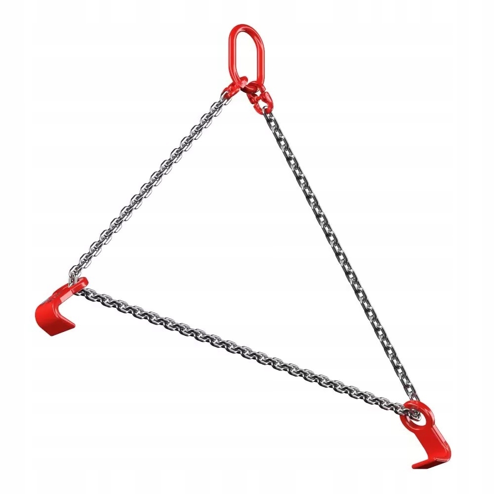 ZAWIESIE ŁAŃCUCHOWE DO BECZEK LEŻĄCYCH 1C 1,6T UCHWYT Atest CE Udźwig 1600 kg