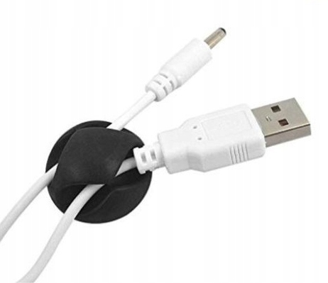 

Organizer do kabli podwójny uchwyt 28x15 mm