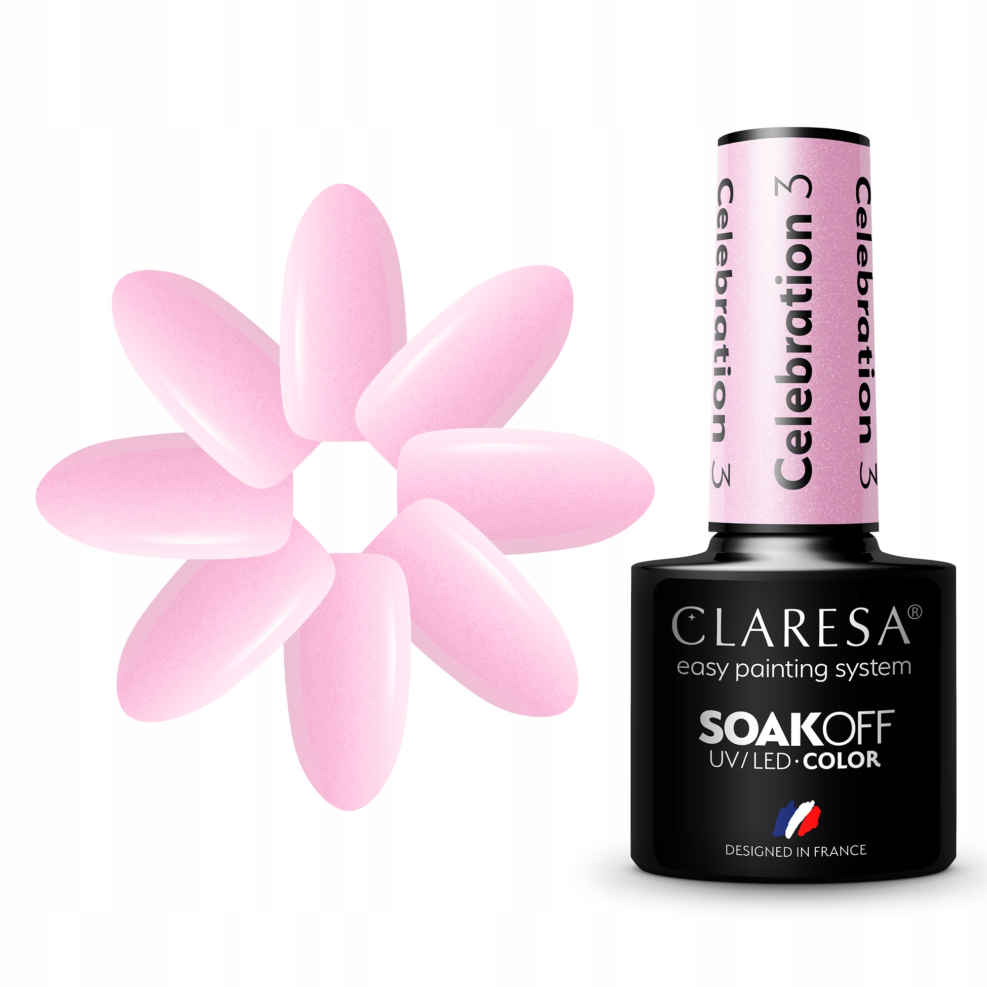 

Claresa Lakier Hybrydowy Celebration 3 -5g