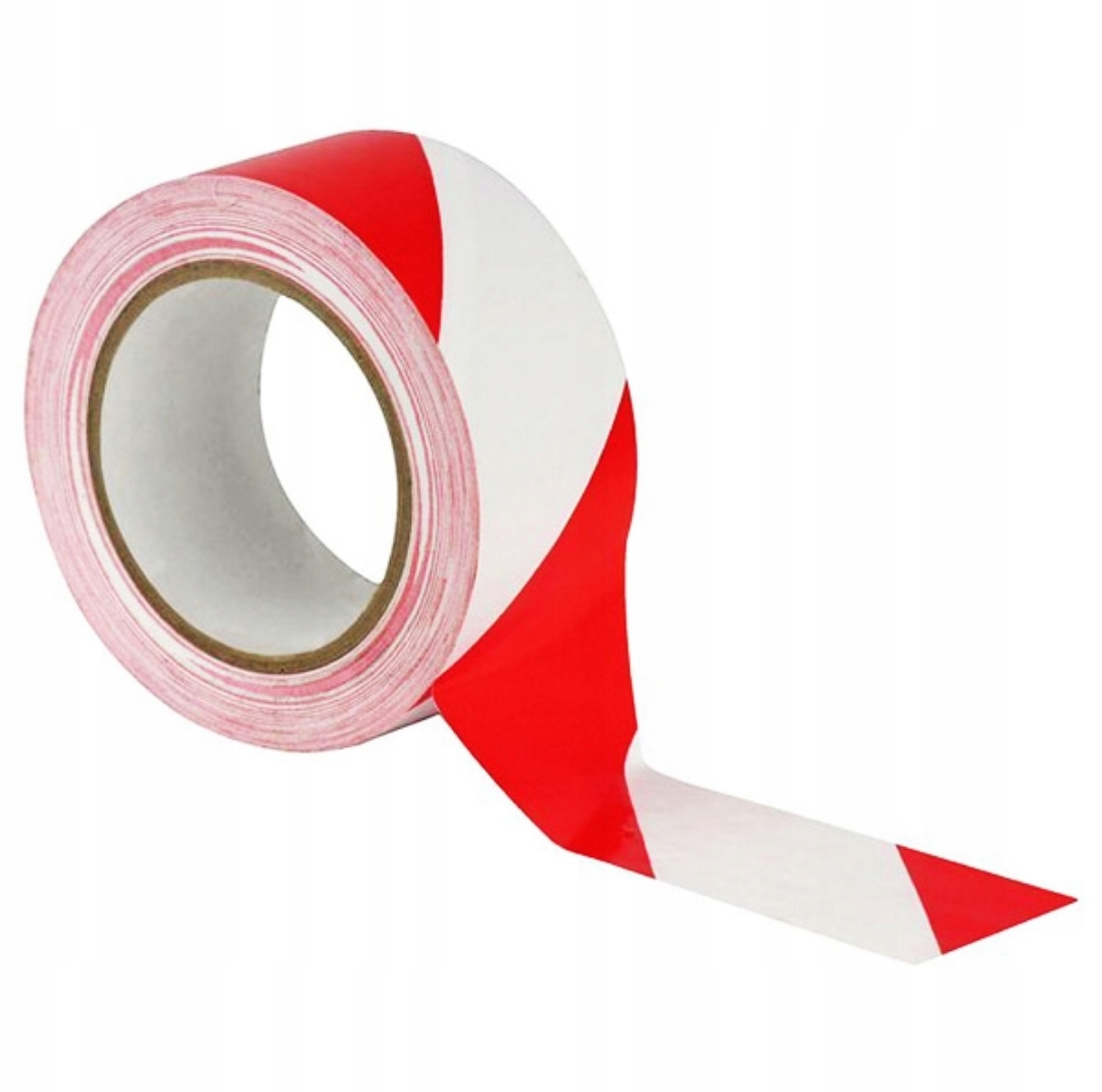 

Taśma Ostrzegawcza Biało Czerwona 70mm 100m