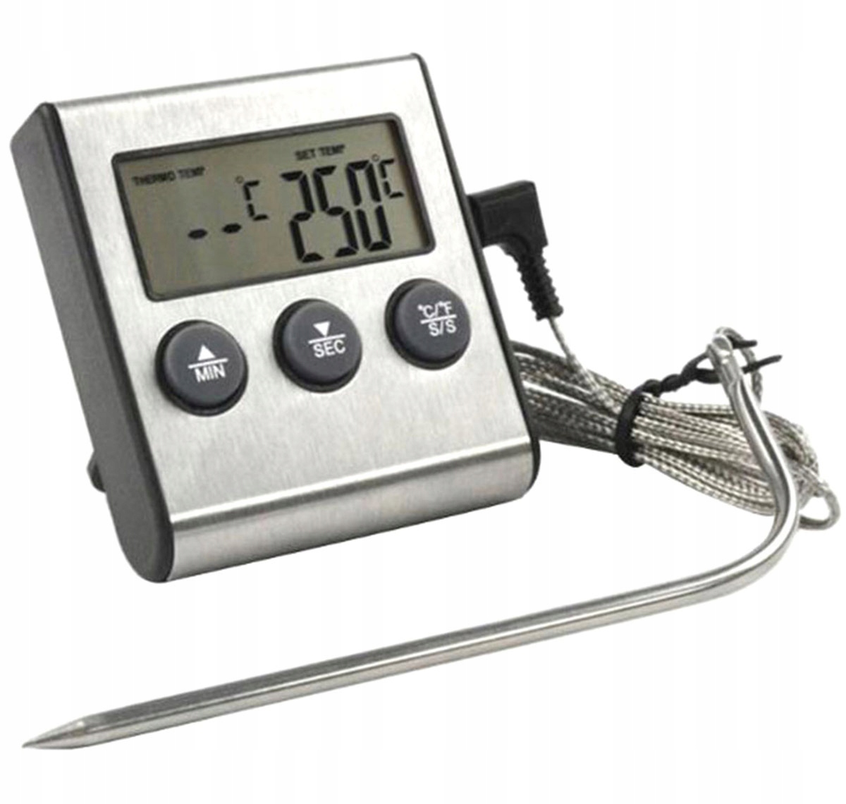 

AG254A Termometr Cyfrowy LCD Sonda Do Mięsa 120CM