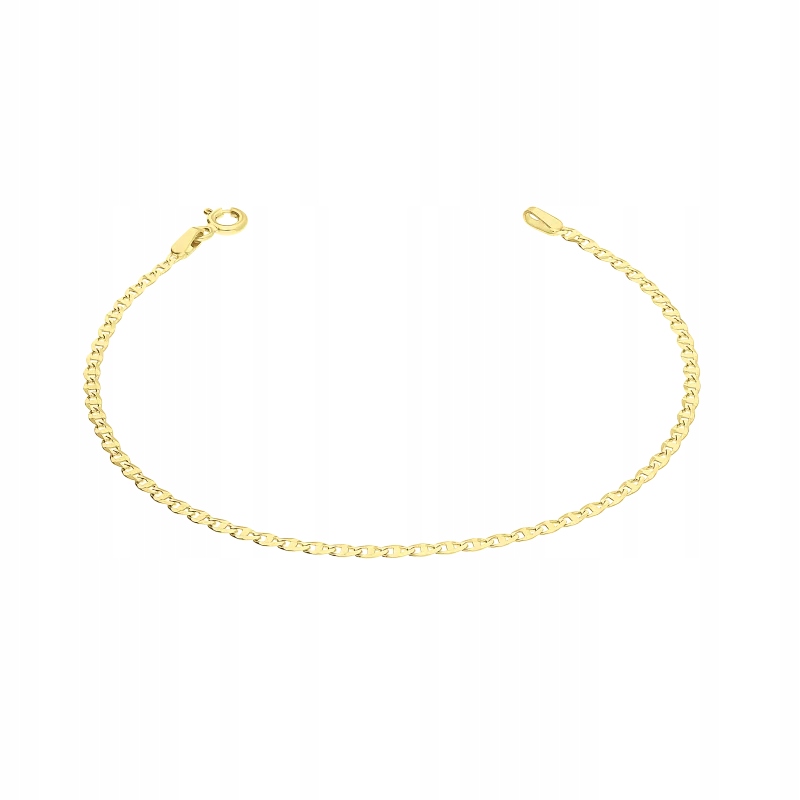 Elegantní náramek Gucci zlato 585, odolný, řetízkový model 1.25g 14kt