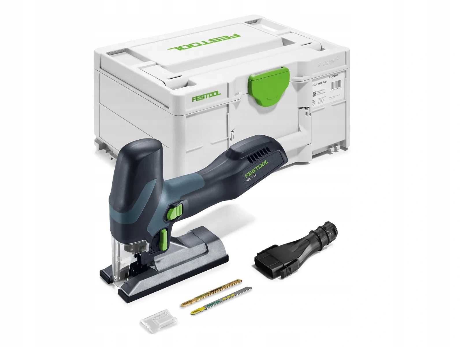 Festool 578521 Akumulátorová Přímočará Pila 18V Psc-e 18 Eb-basic