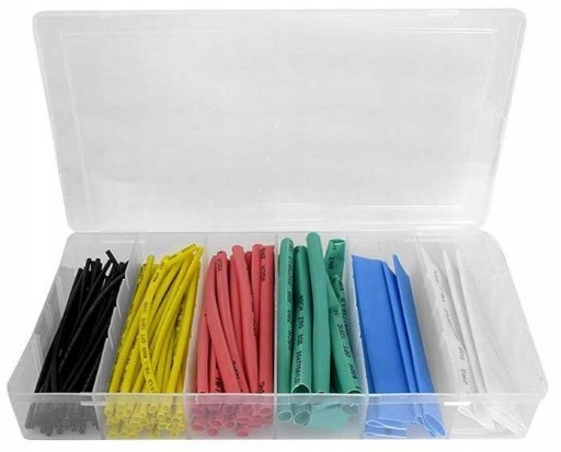 

Zestaw rurek termokurczliwych kolorowych 100szt