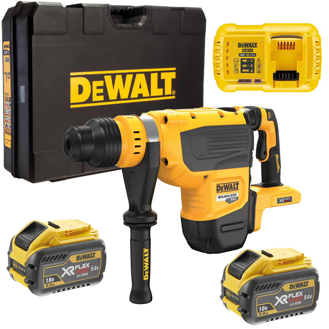 Młotowiertarka 54V Sds-max 13,3J DeWALT DCH735X2