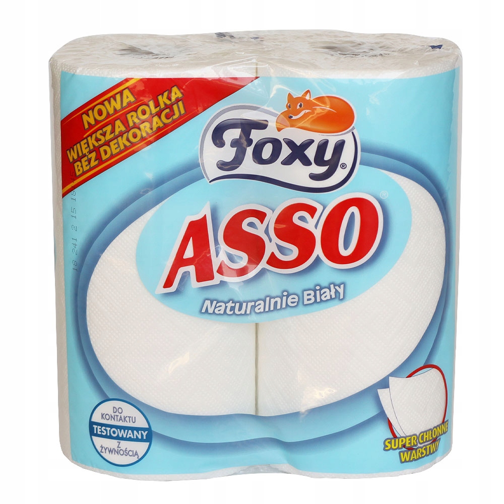 

Ręcznik kuchenny chłonny Asso Foxy 2 rolki