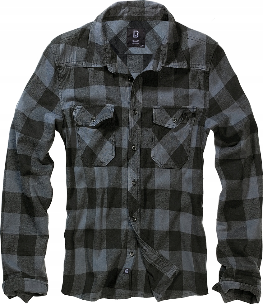 

Koszula Brandit Checkshirt black/grey L
