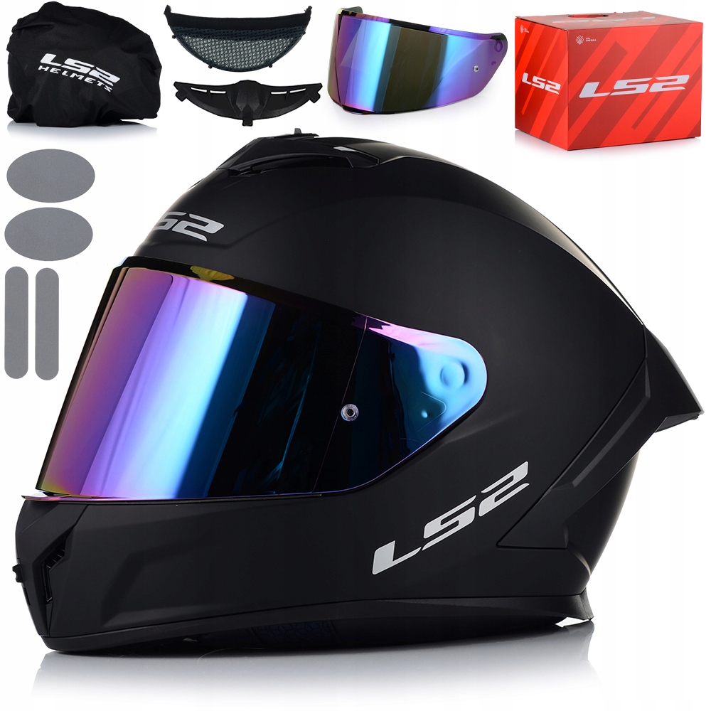 Motocyklová Prilba LS2 FF820 Rapid III System Pinlock Ecer 22.06 2x Sklo
