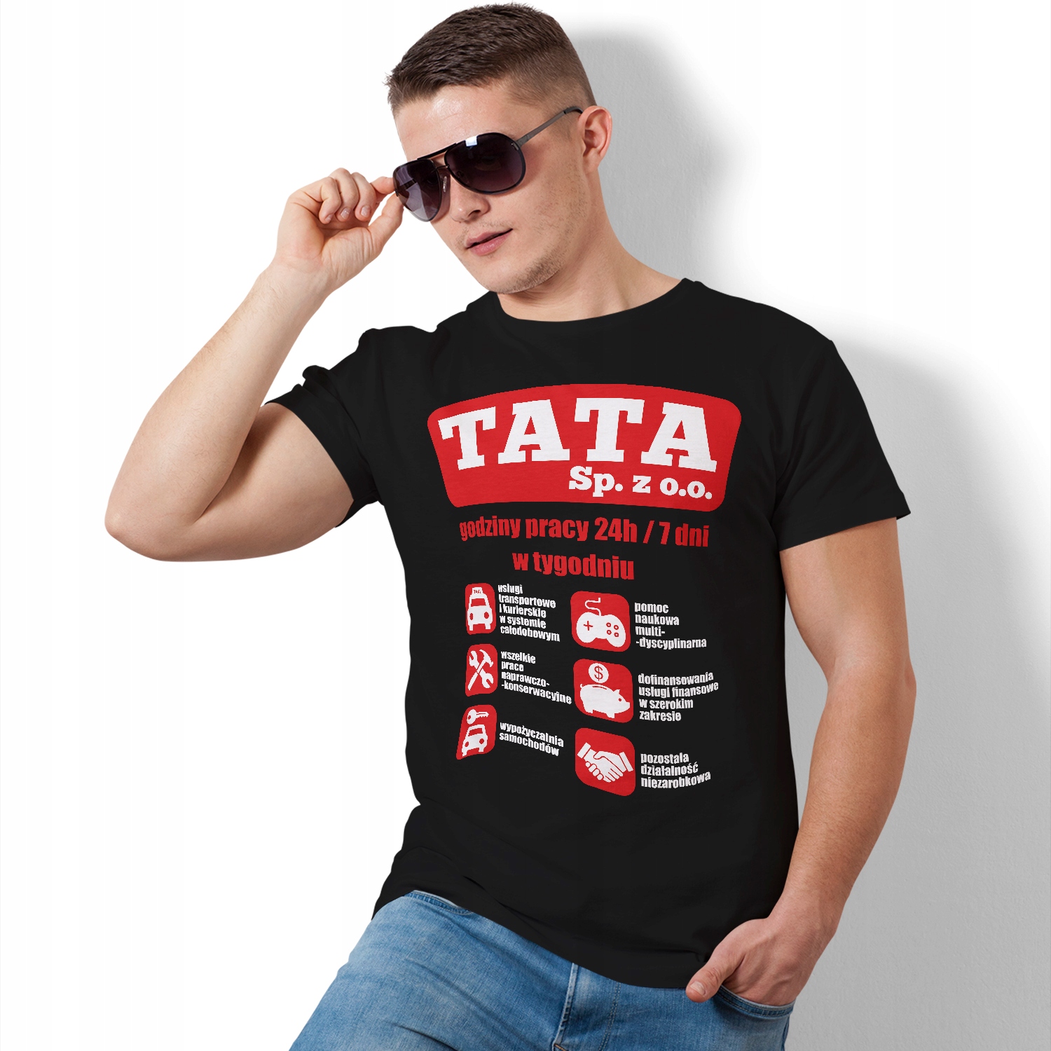 

Koszulka Dla Taty Tata Sp. Z O.o. Prezent Dla Ojca