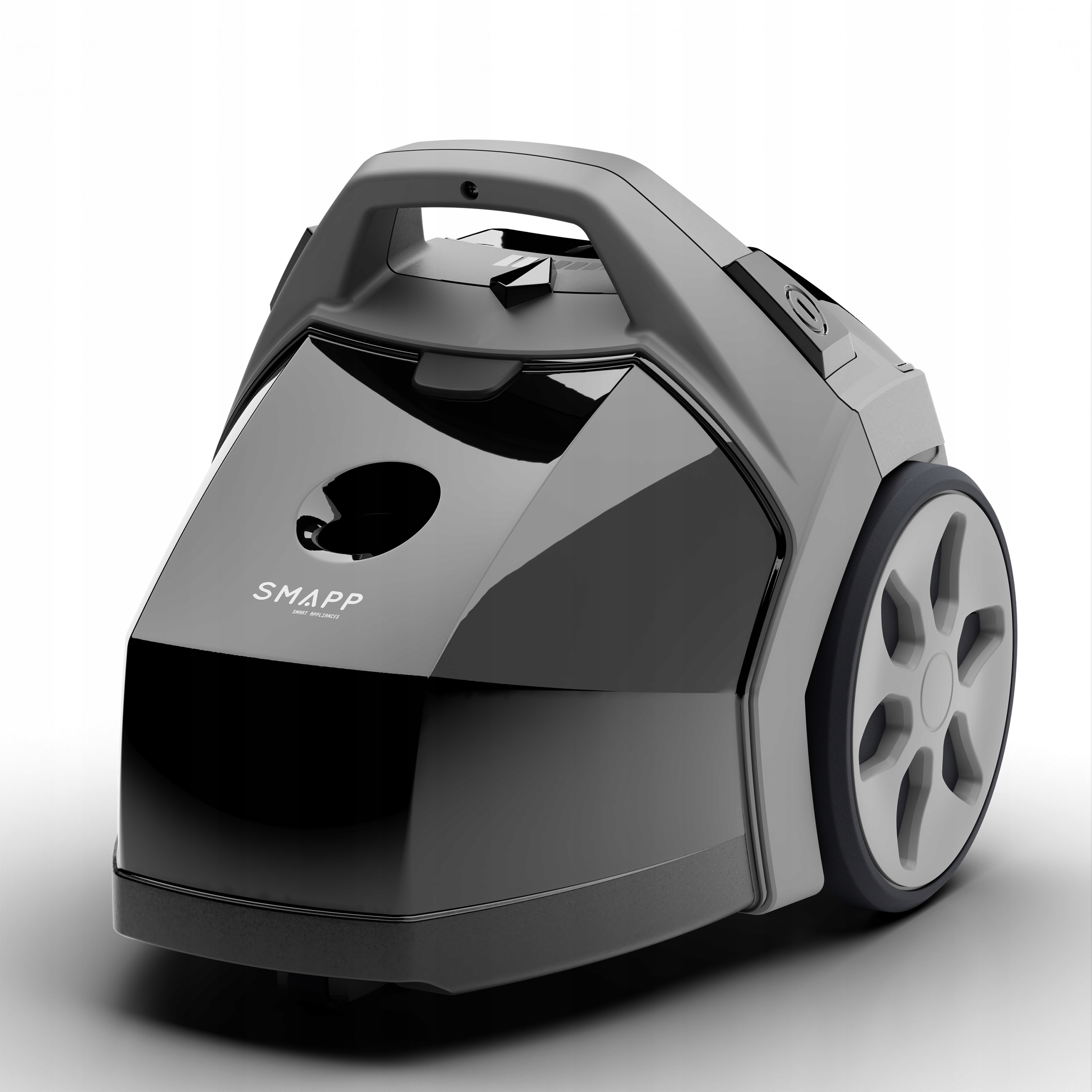 Odkurzacz Workowy Smapp 608.2 Czarny Polska Z Turboszczotką