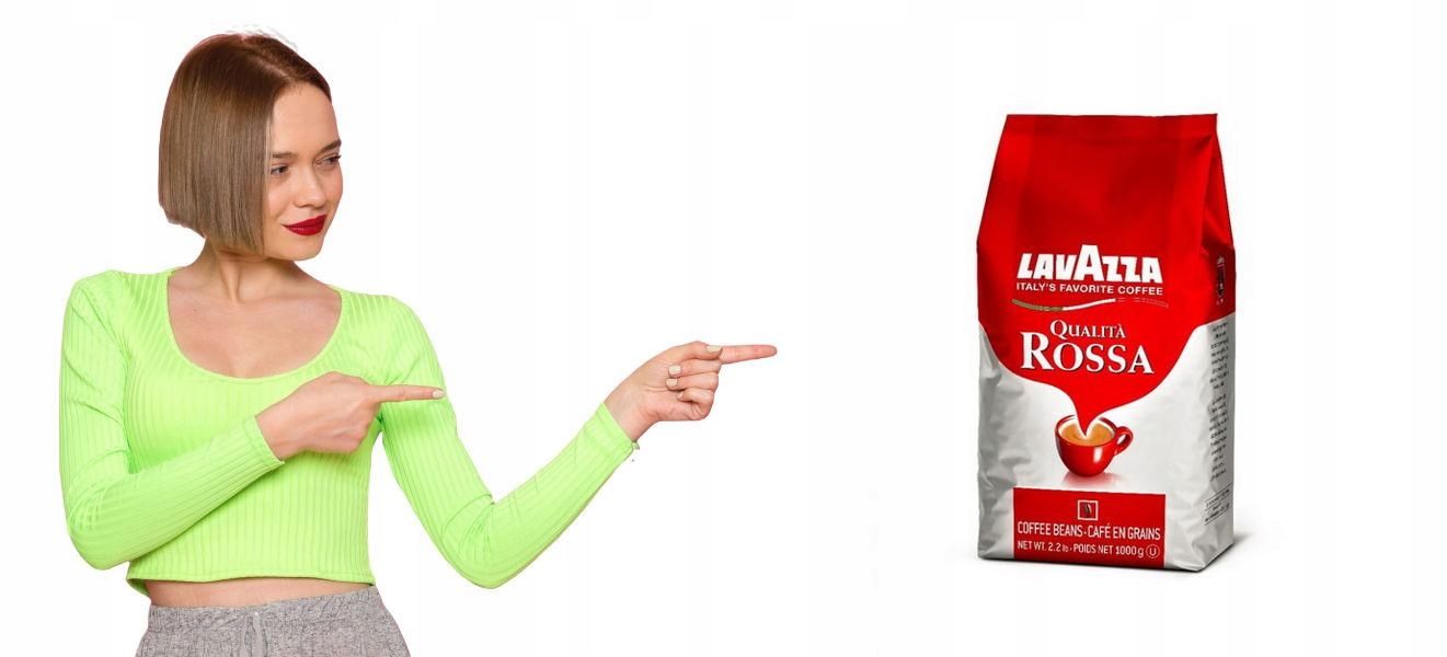 Kawa ziarnista Lavazza Rossa 1kg