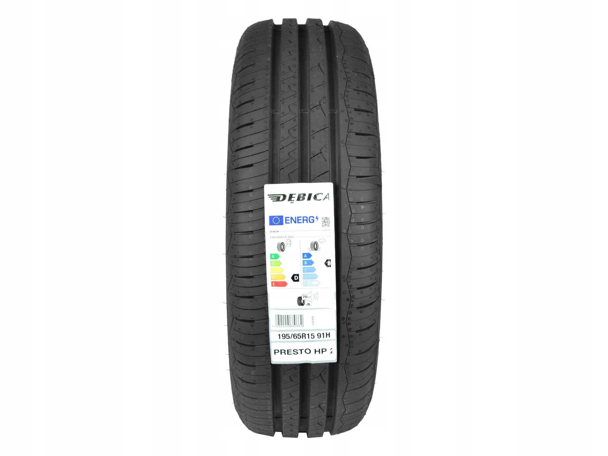 

Opona letnia 195/65R15 Dębica Presto Hp 2