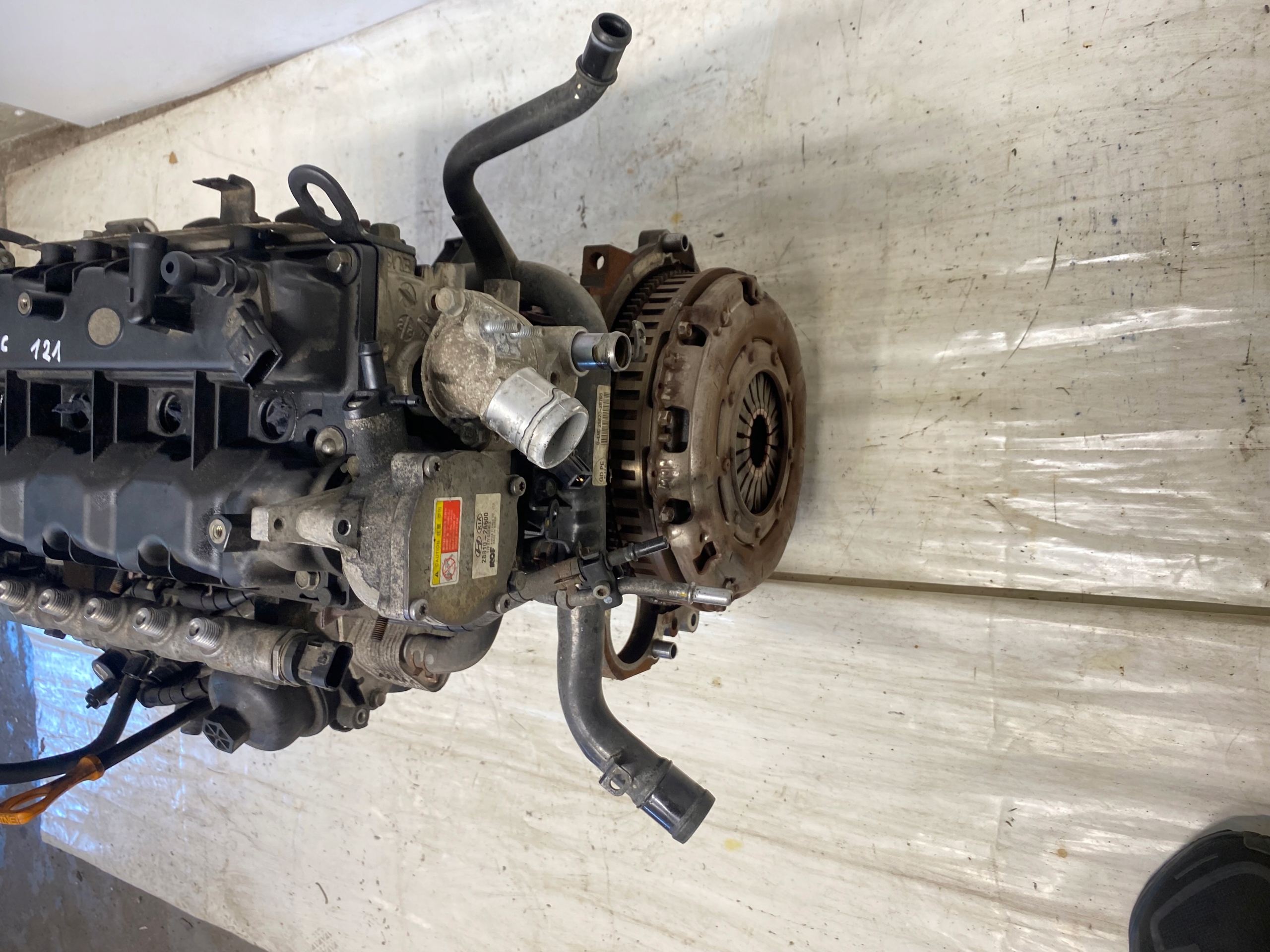 engine HYUNDAI I20 II 1.4 CRDI D4FC EUR0 6 121 TYS KM 14-19