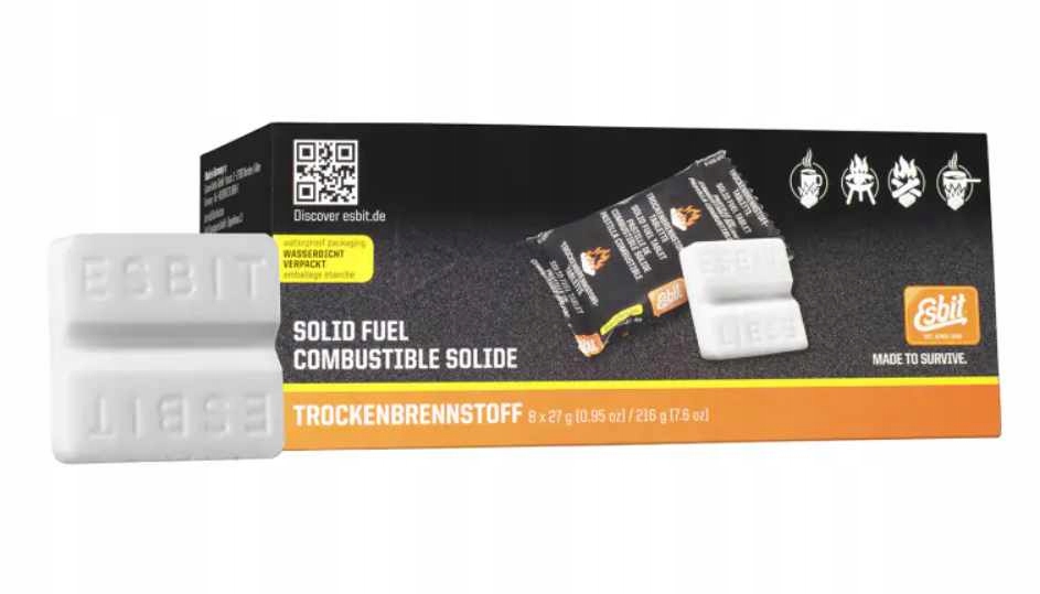 Esbit Solid Fuel Tablets Paliwo Turystyczne 8x27g