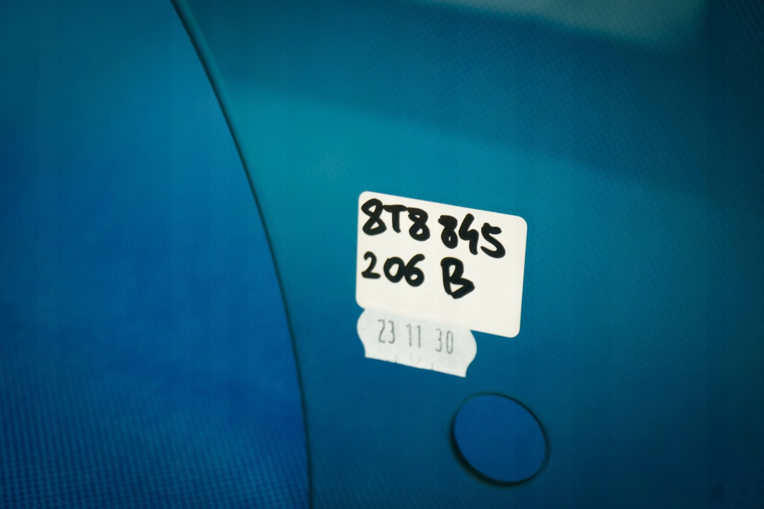 window door rear part PR Audi A5 Sportback 8T8845206B