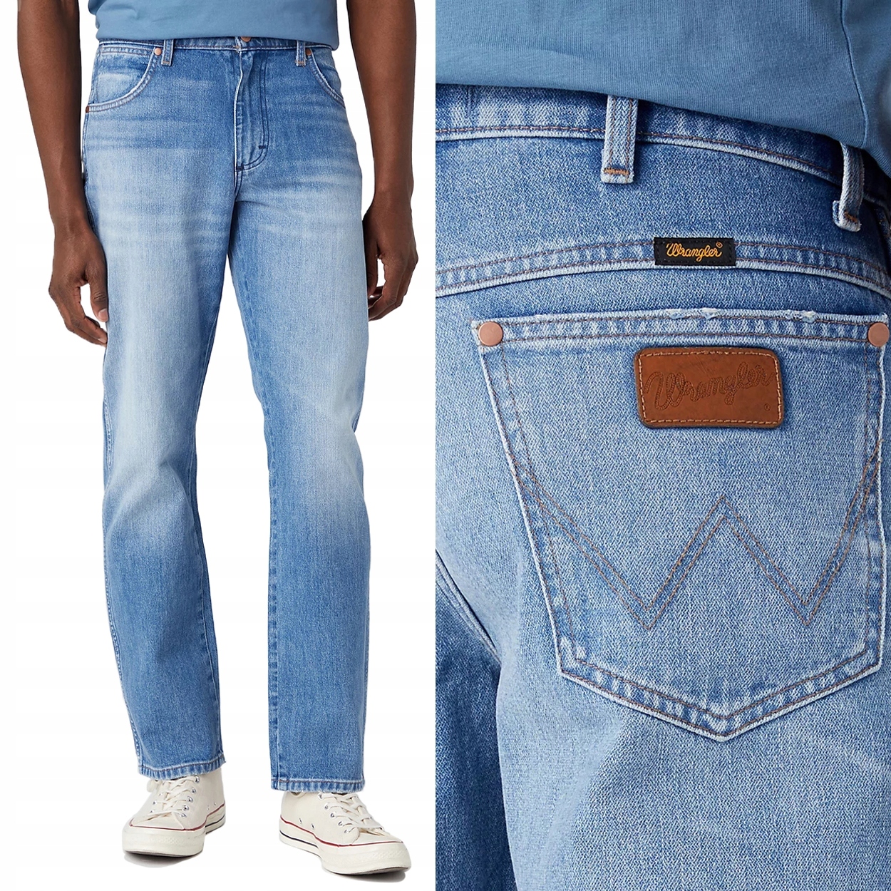 Wrangler Texas Wave Length Heritage Collection Džíny Bez Streče W38 L34