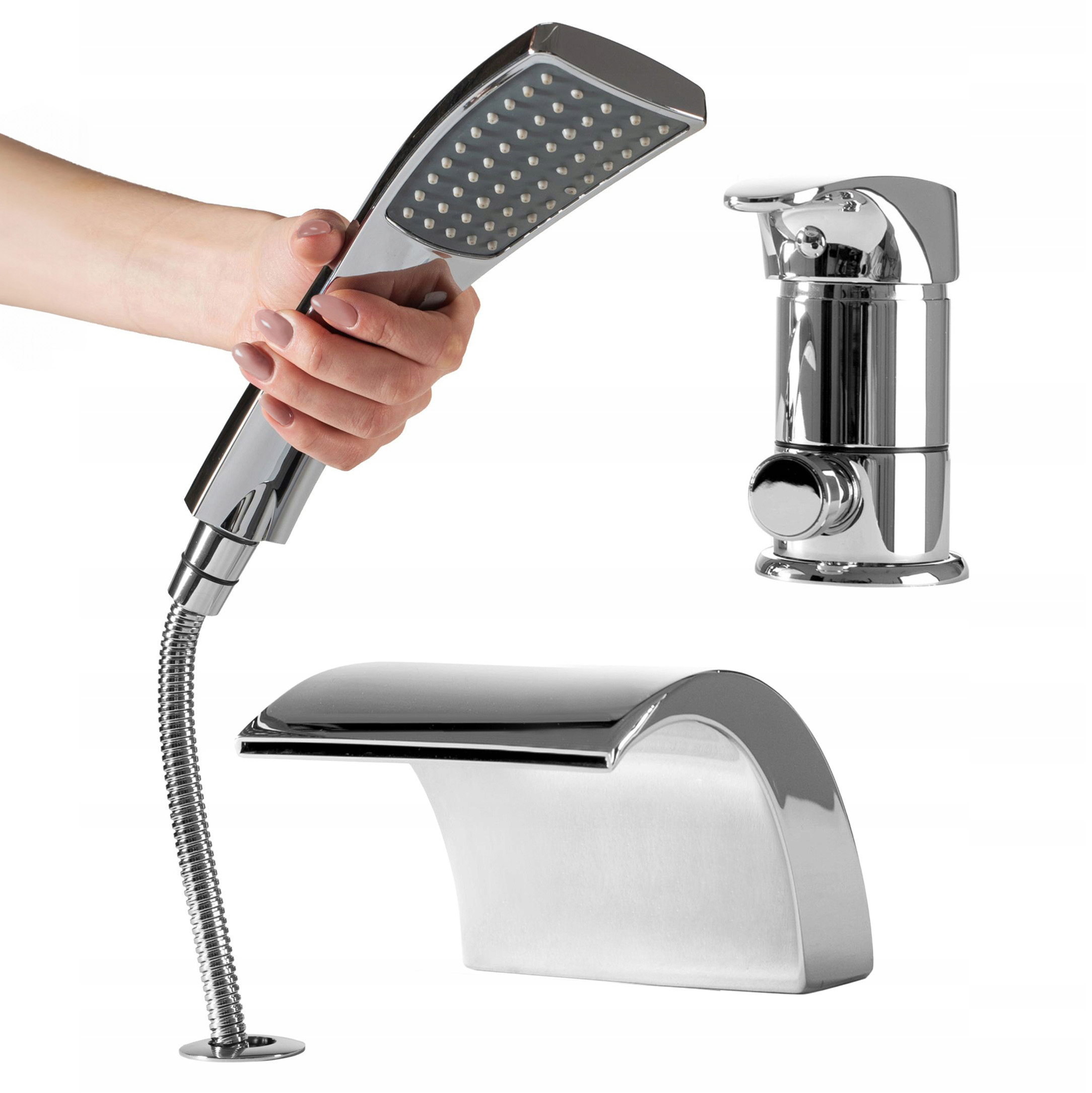 Vanová Baterie Riven Chrom