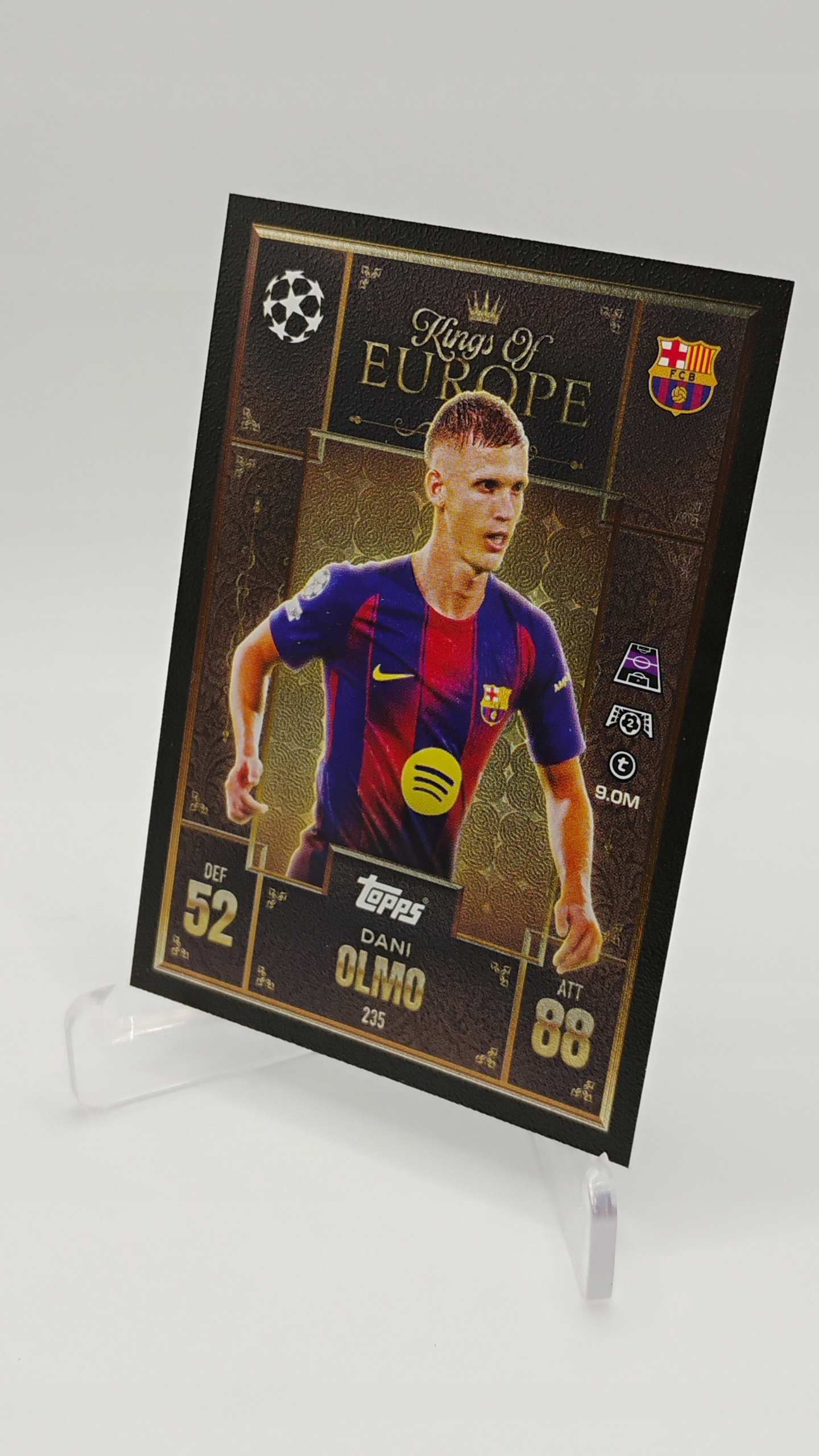 Topps Match Attax Extra 2025-2026 Kings Of Europe 235 Dani Olmo Barcelona