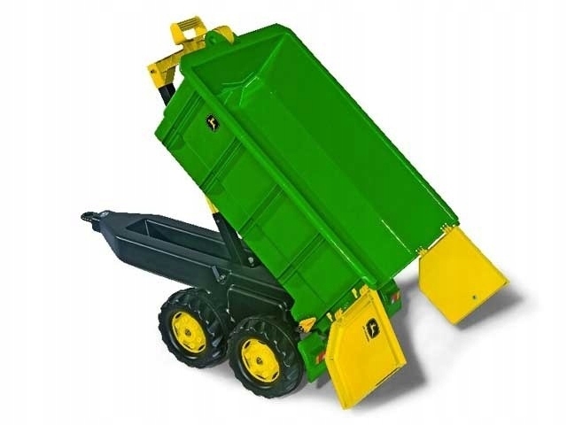 John Deere Duża 2osi Przyczepa Wywrotka Rolly Toys Marka Rolly Toys