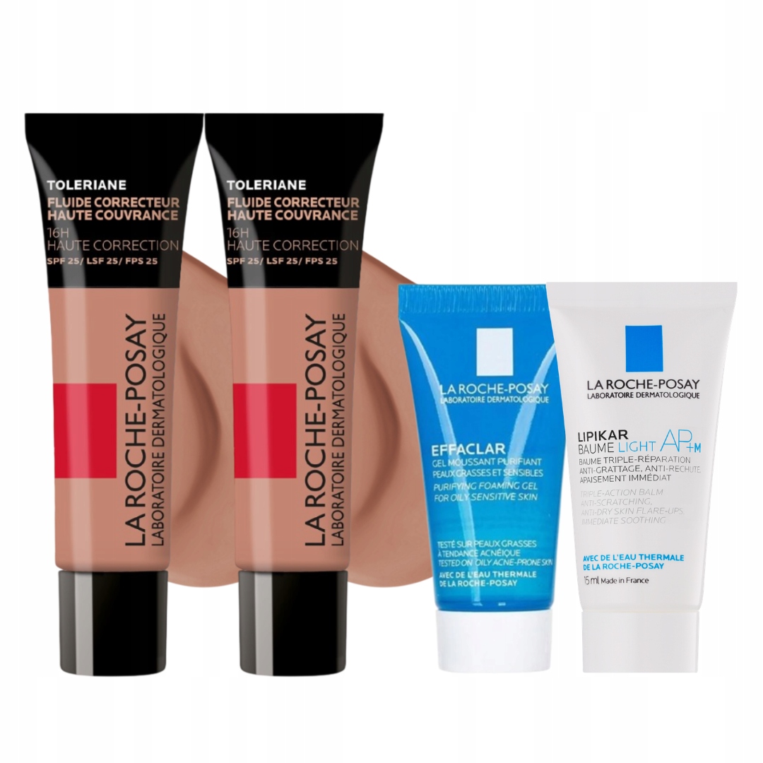 La Roche Posay Zestaw Podkład Intensywnie Kryjący SPF25 odcień 11 30ml-2PAK