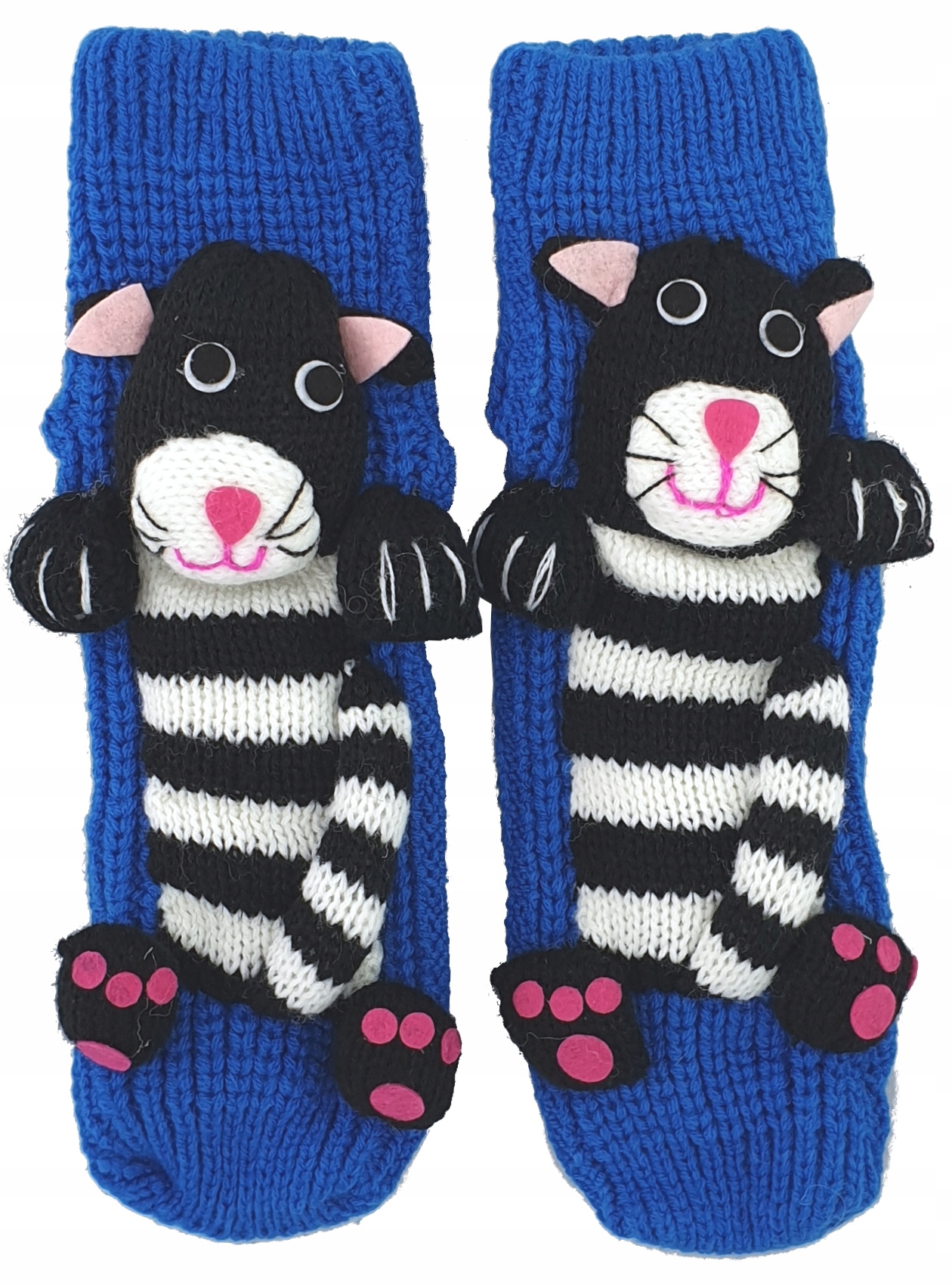 

Skarpetki Zimowe Ciepłe Kot Kotek Maskotka 3D