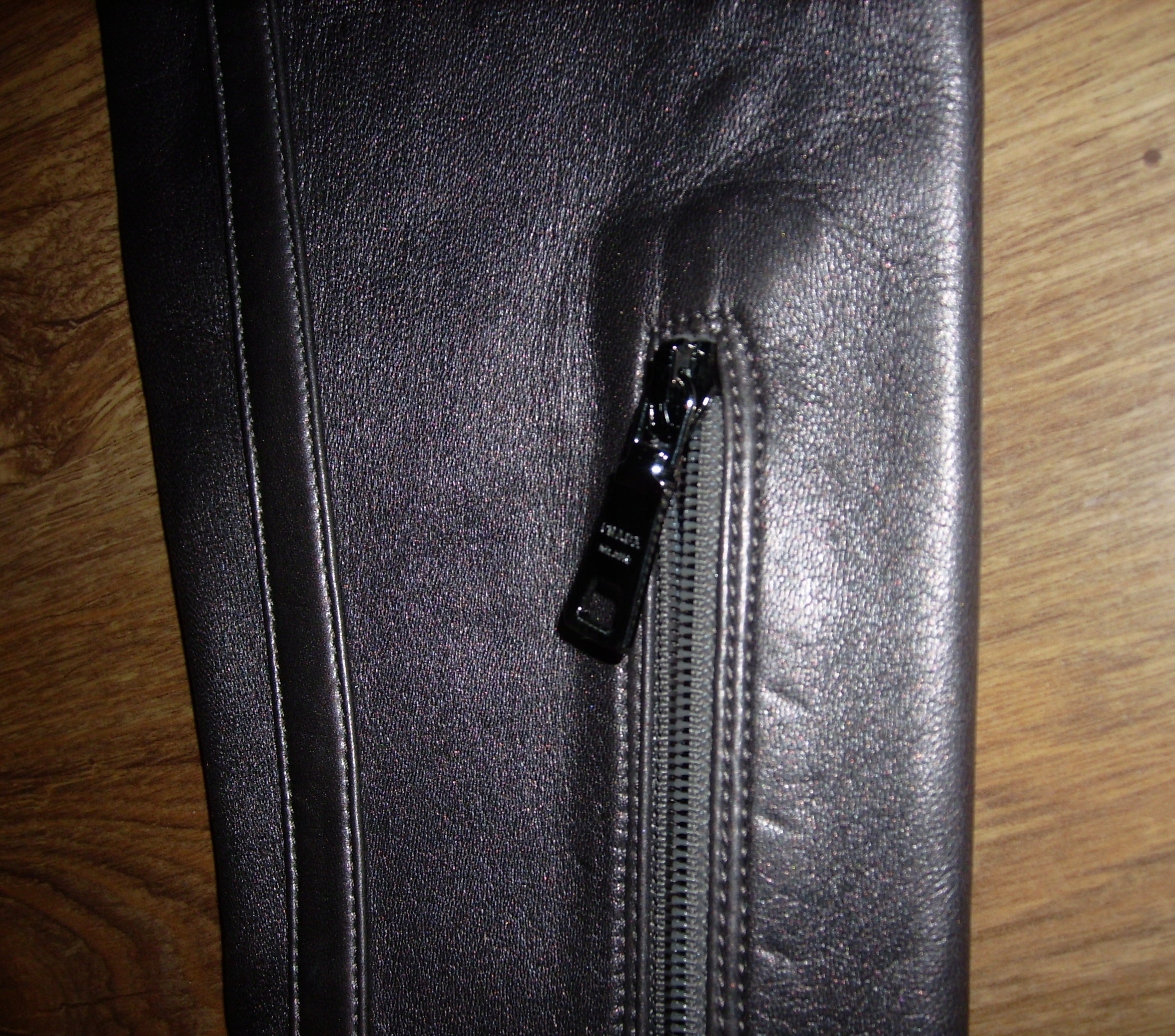 Prada Milano skórzany gorset na łydki chaps jNOWE Rozmiar 38