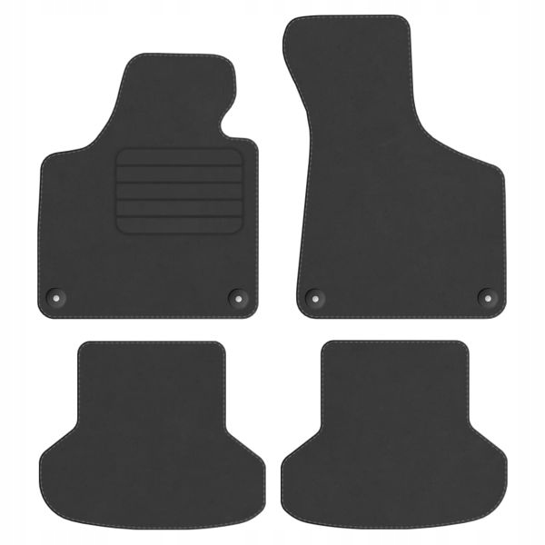 Audi A3 8P Cab 08-13 velurové koberce Comfort Grafit