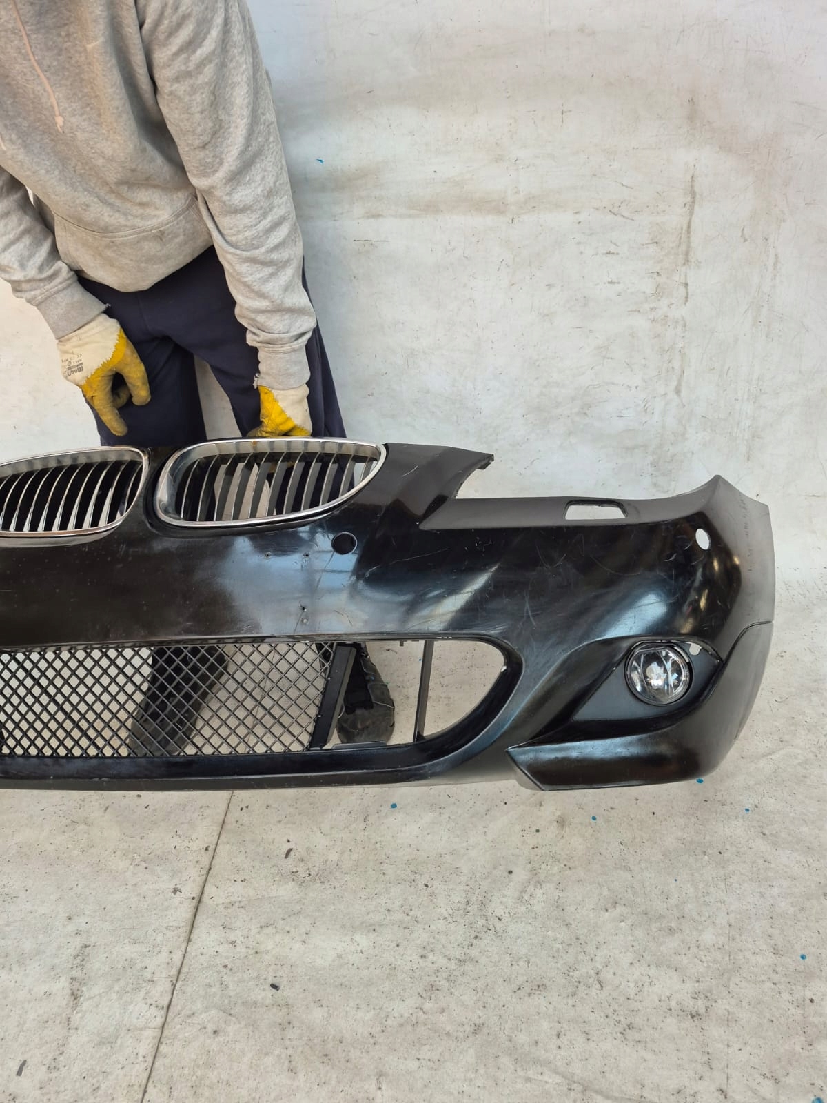 BMW 5 E60 E61 m-packet 03- bumper front front SPR PDC 7896582