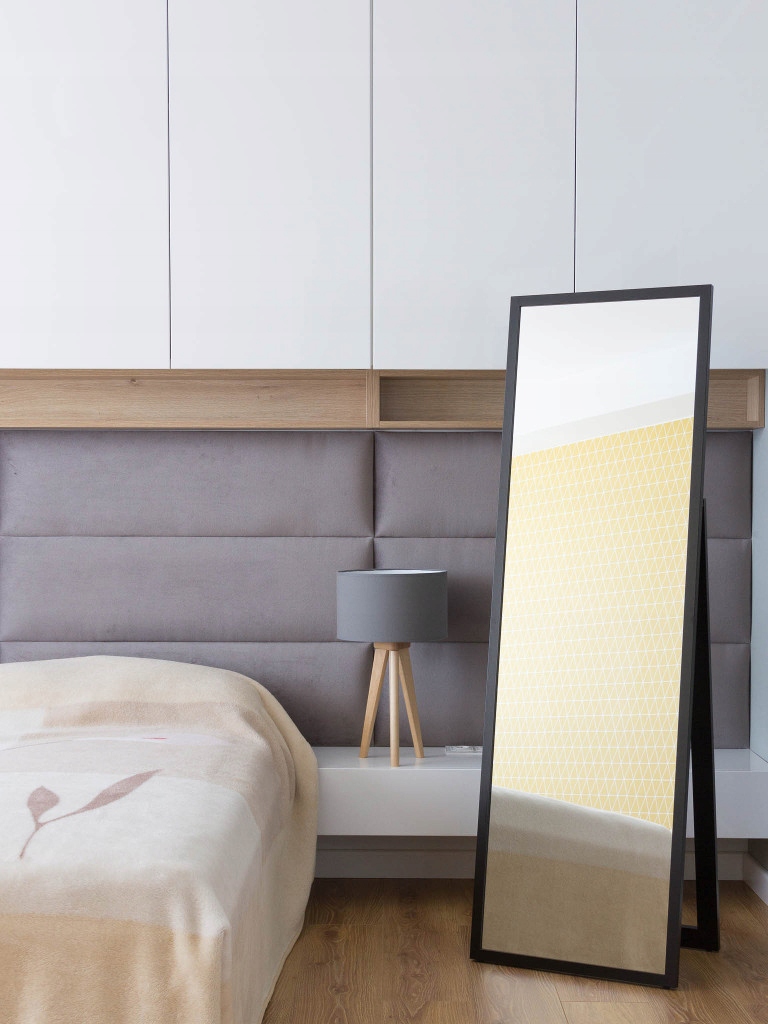 LUSTRO STOJĄCE WĄSKA RAMA PREMIUM 170x50 BIAŁA Typ lustra stojące