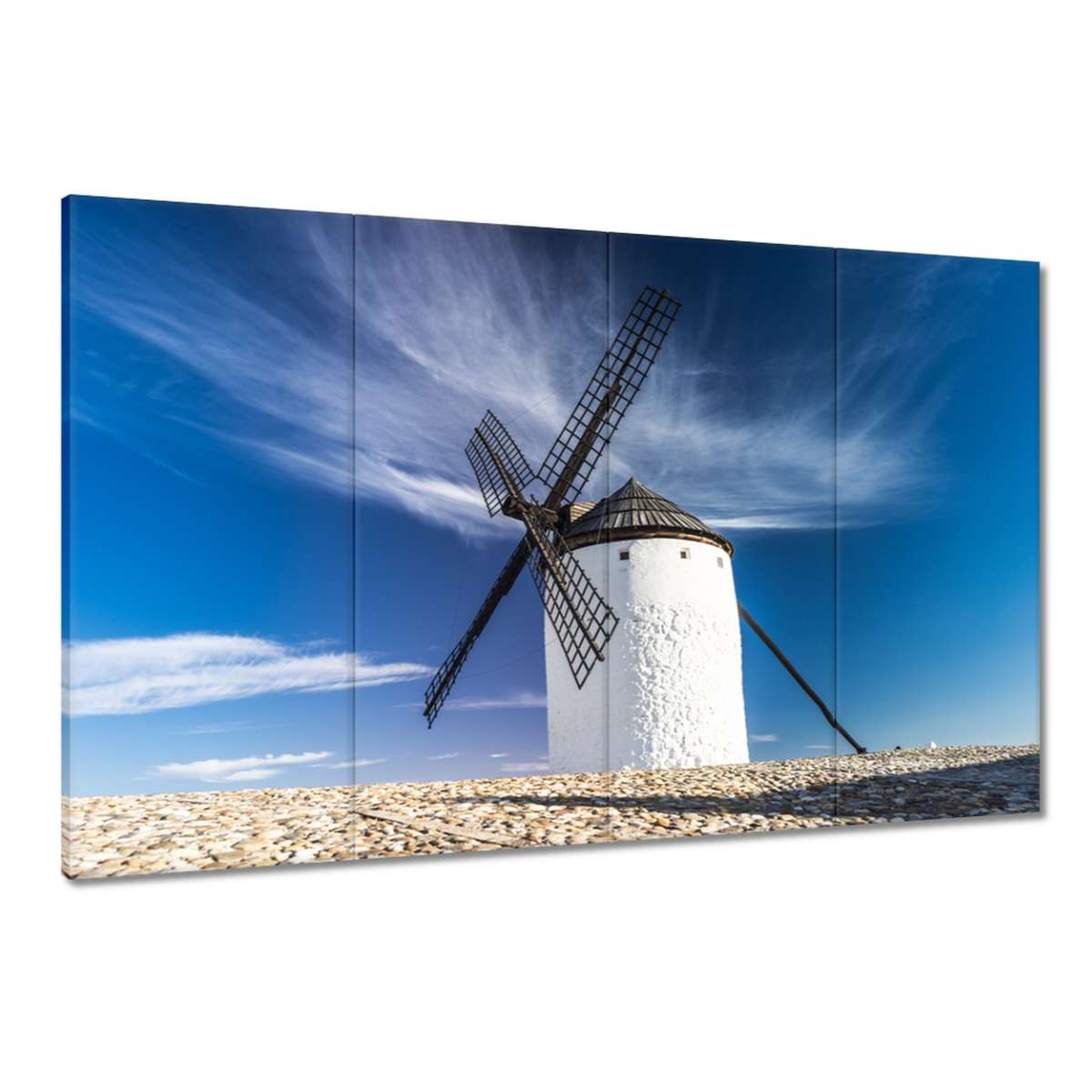 Obrazy 120x80 Mlýn poháněný větrem