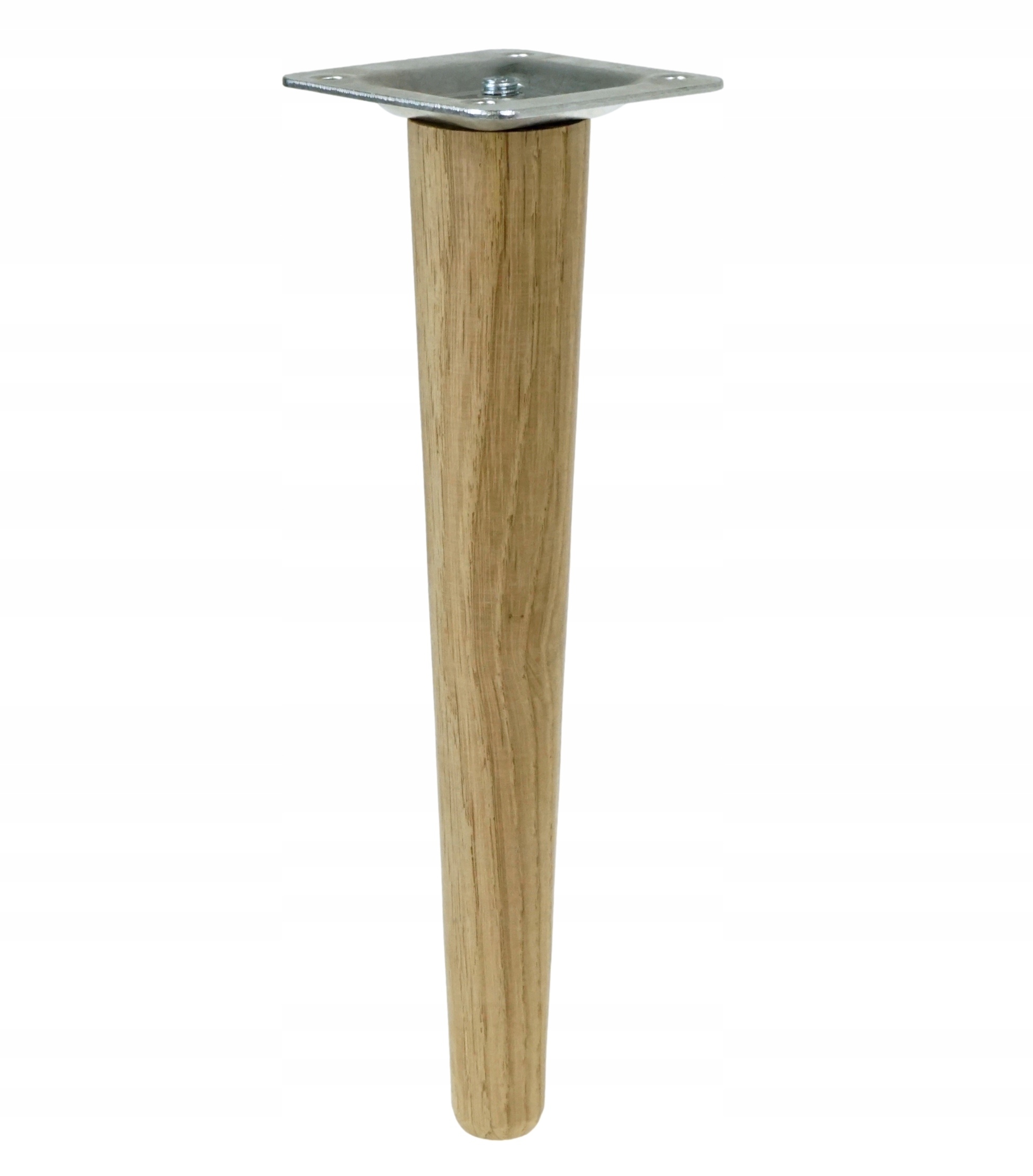 

Noga, nóżka drewniana dębowa, prosta, zestaw 21 cm