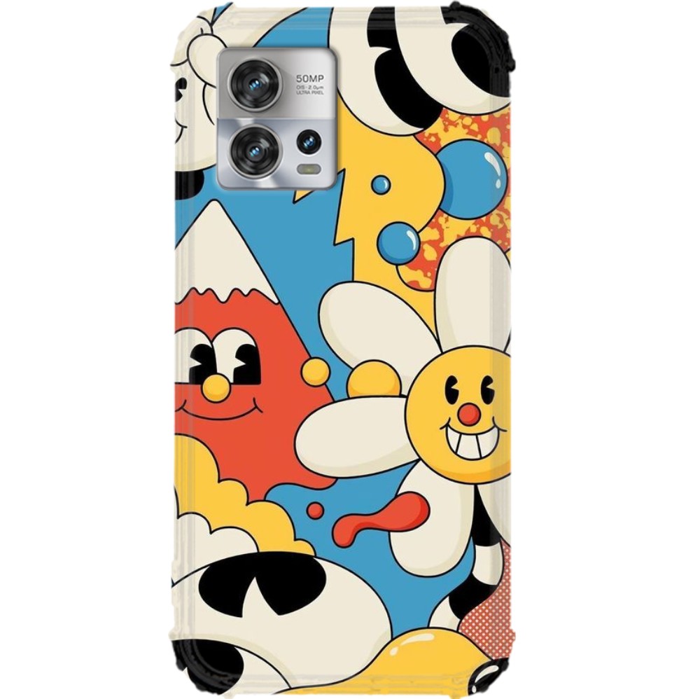 Puzdro Motorola Edge 30 Fusion Antshock Case Ochrana Pop Mládežnícke Vzory