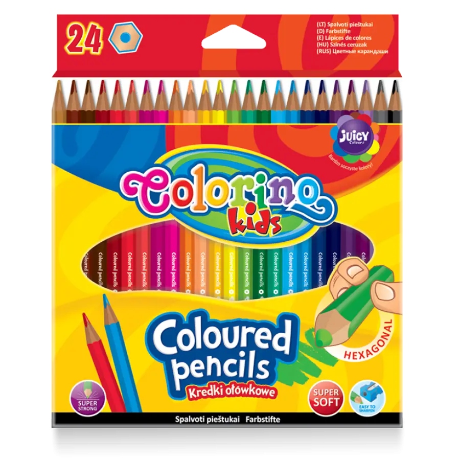 

Kredki ołówkowe 24 Colorino