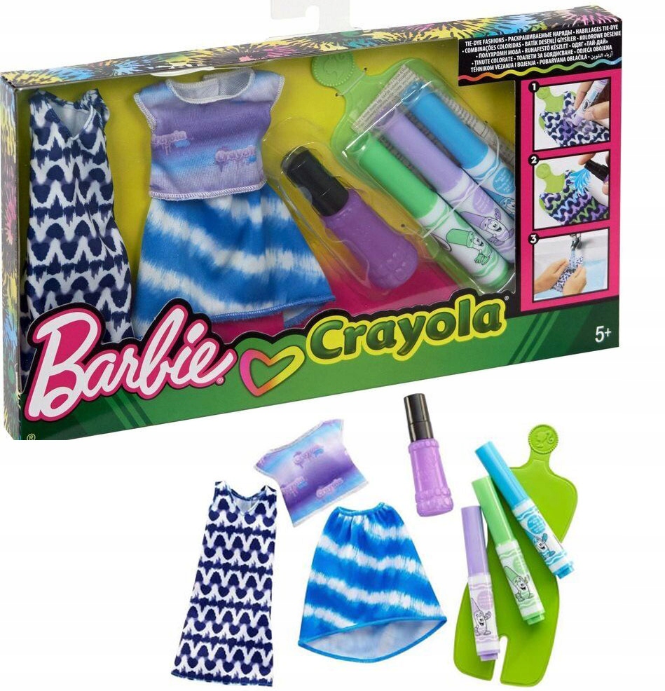 

Zestaw Do Robienia Urań Barbie Projektuj Crayola