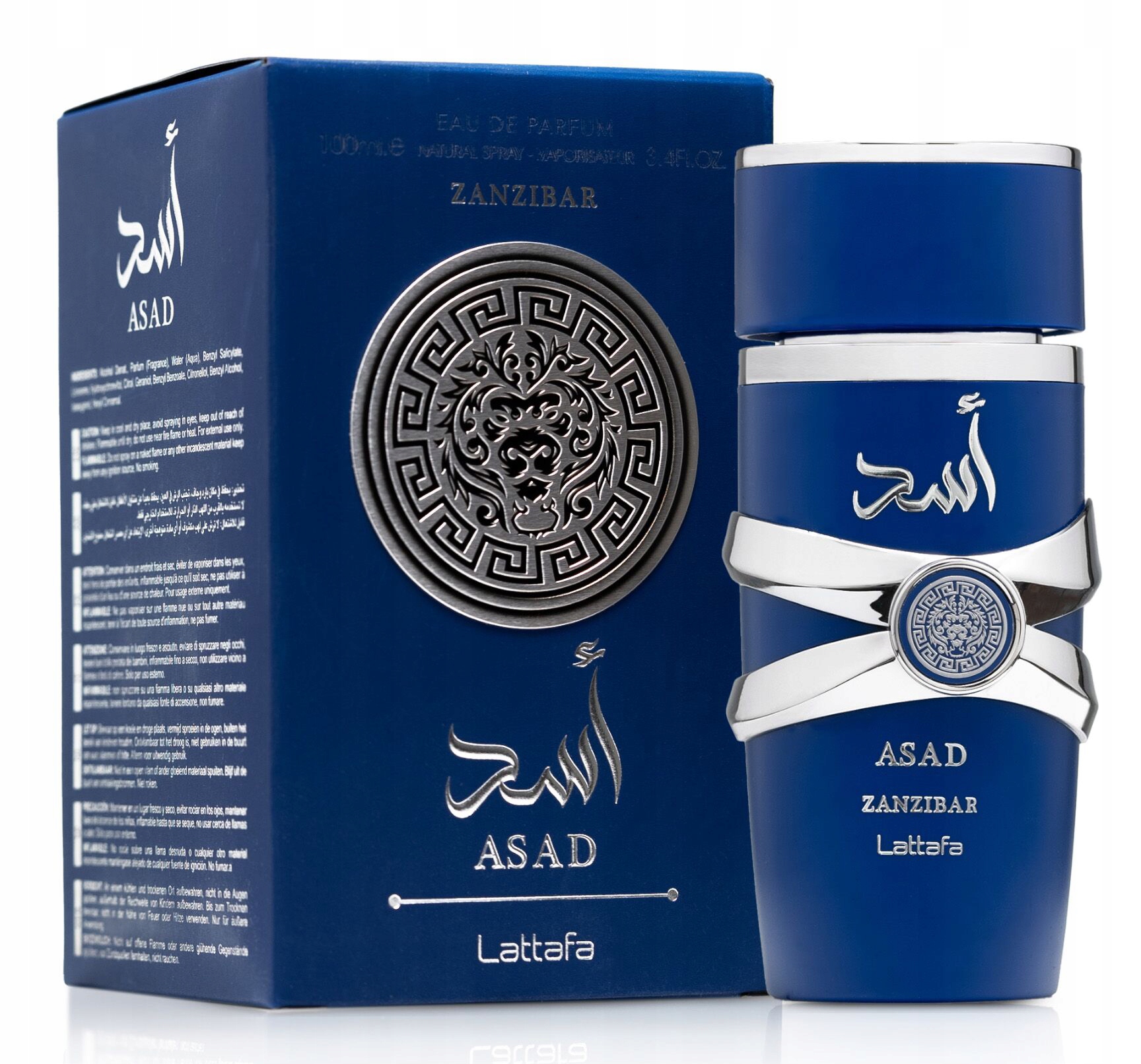 Lattafa Asad Zanzibar Eau De Parfum Parfémovaná voda pro muže 100 ml