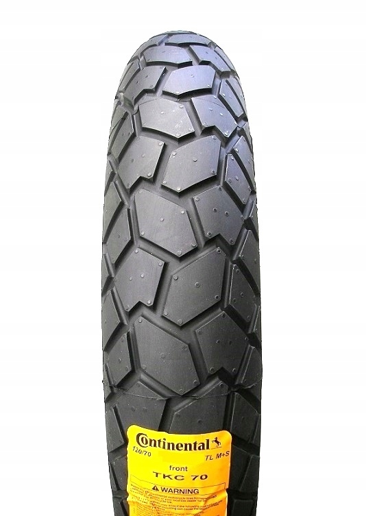 110 / 80R19 CONTINENTAL TKC 70 59V ПЕРЕДНІЙ 110/80/19