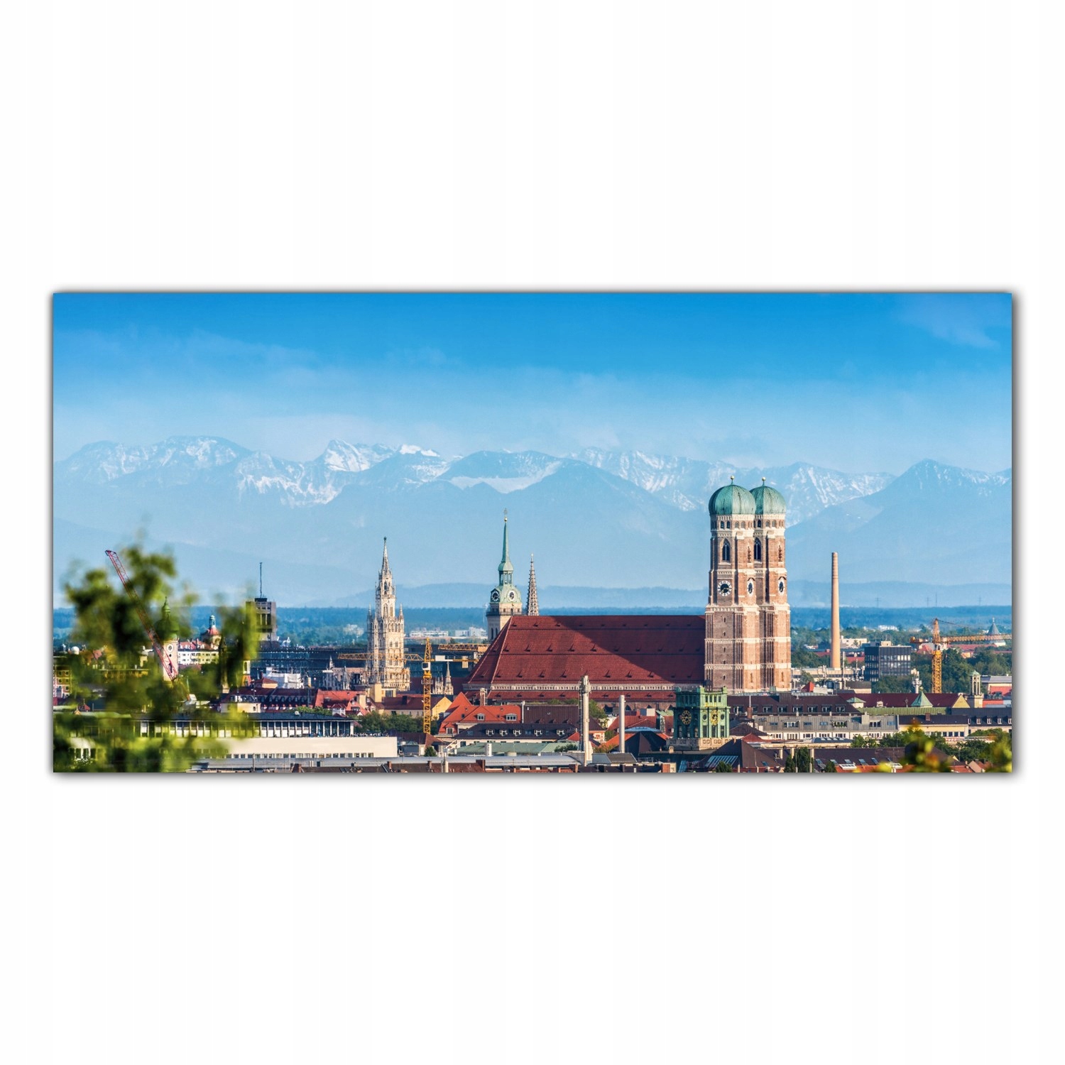 Alpy Hory Krajina 120x60 Panely tvrzené sklo