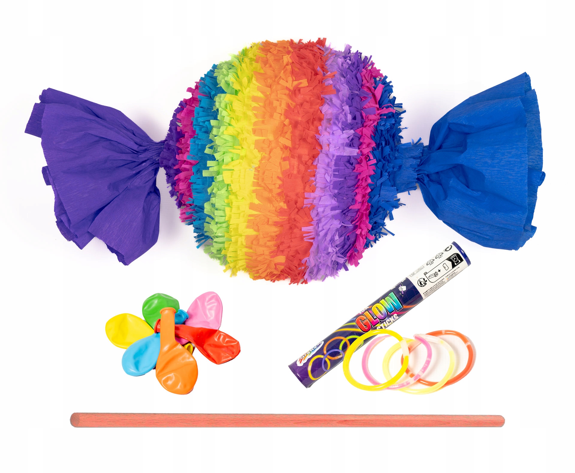 PINIATA XXL - CUKIEREK 100CM OBWÓD + DODATKI