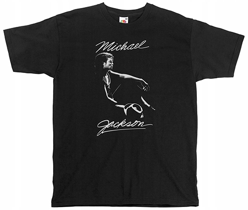 

koszulka michael jackson king of pop król Wzory!!!