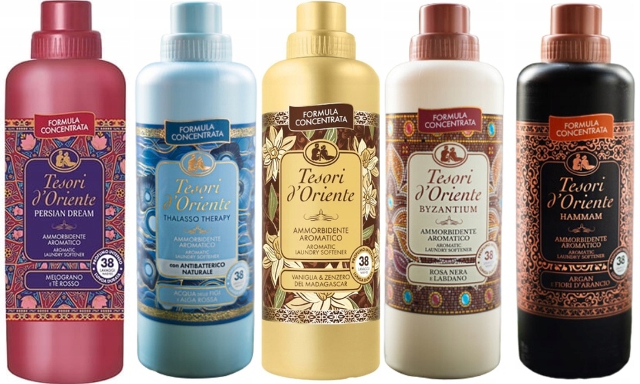 Levně Tesori d'Oriente Sada 5 italských tekutá aviváž 760 ml Ptvbh