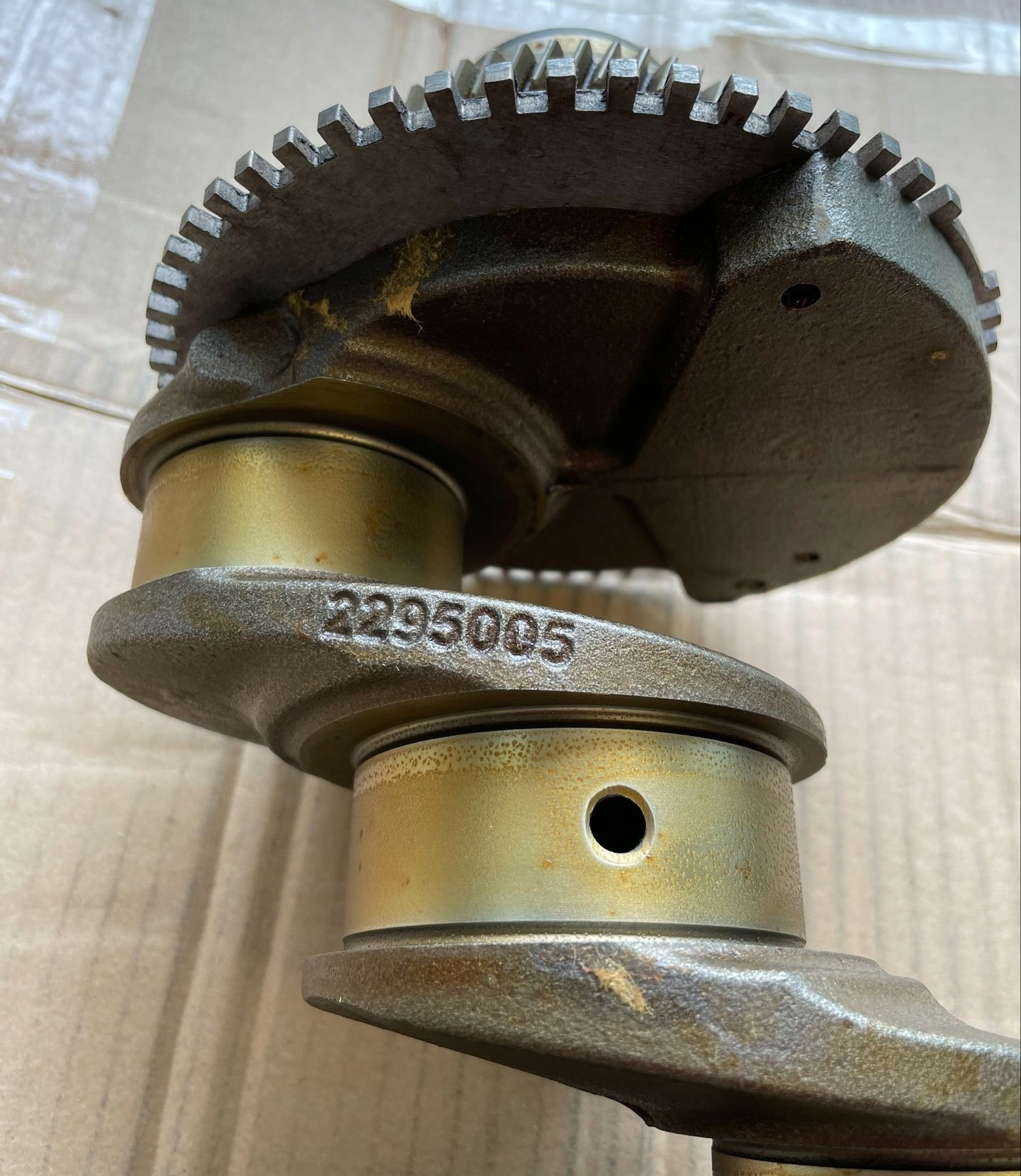 WAŁ KORBOWY 2.3 FIAT DUCATO EURO 6 2014- Numer katalogowy części 5801846065