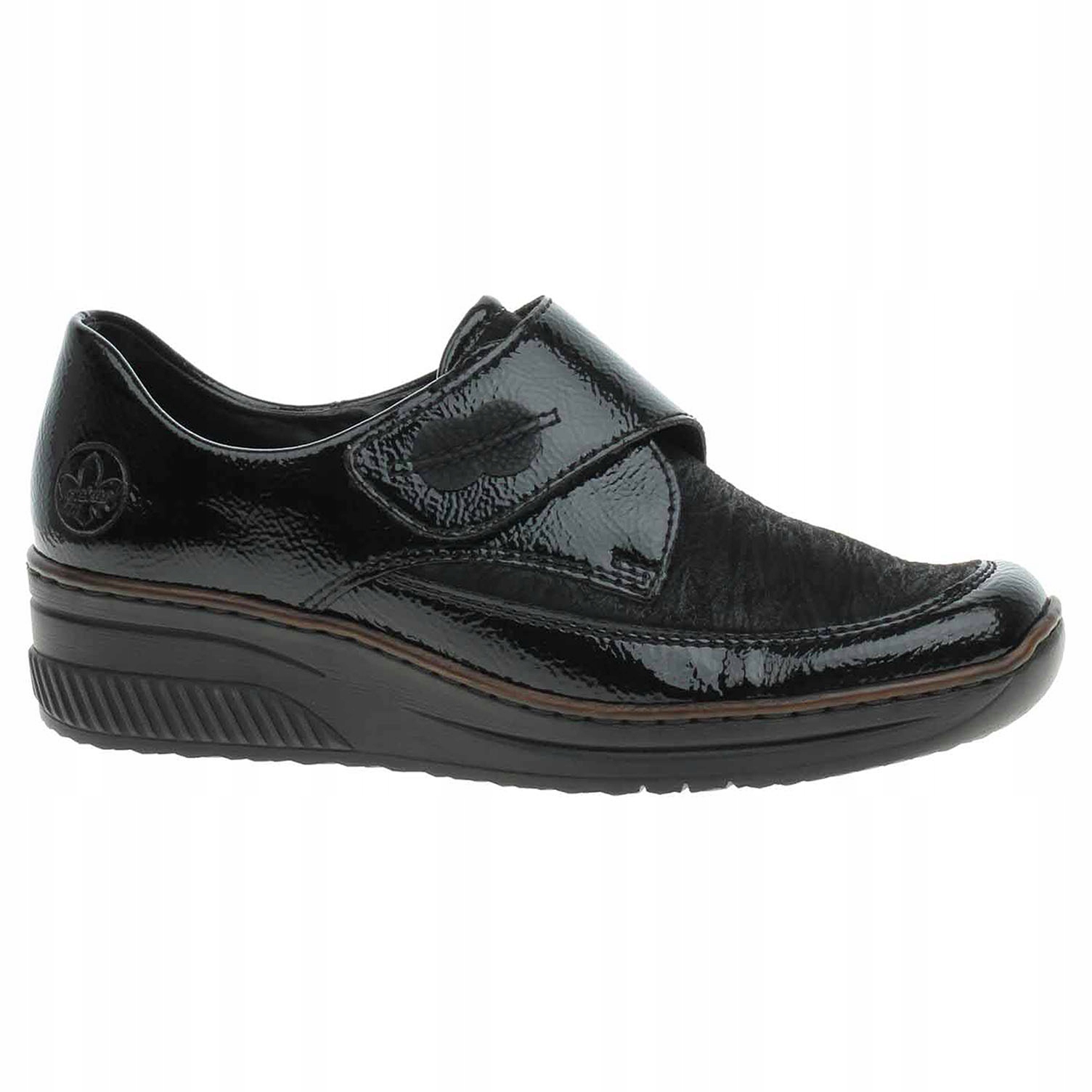 Dámské polobotky Rieker 487C0-00 schwarz 41